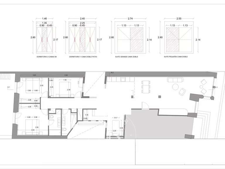 Maison Saint-Sébastien - 4 chambres - 142m²