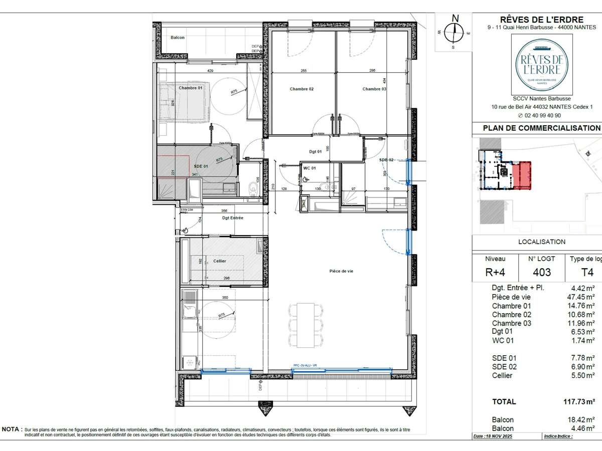 Appartement Nantes Centre Ville