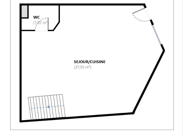 Loft Paris - 1 chambre - 52m²