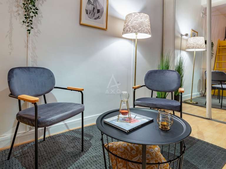 Appartement Paris 3e - 1 chambre - 24m²