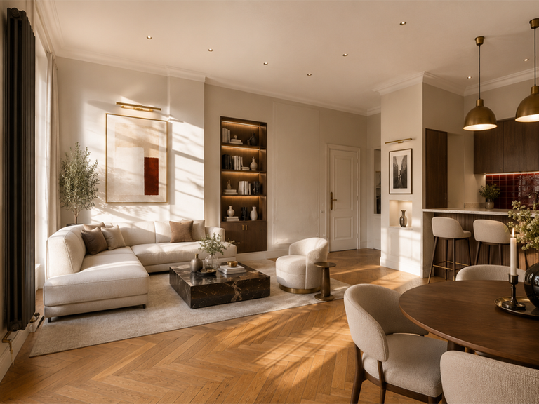 Appartement Lyon 1er - 1 chambre - 78m²