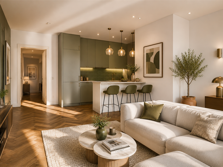 Appartement Lyon 1er - 1 chambre - 78m²