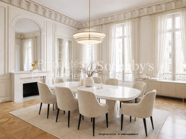 Appartement Paris 8e - 3 chambres - 323m²