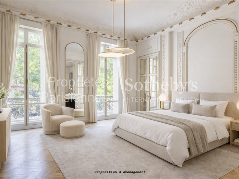 Appartement Paris 8e - 3 chambres - 323m²
