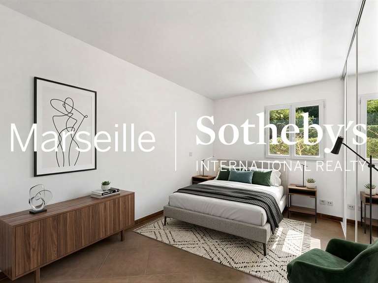 Appartement avec Vue sur mer Marseille 7e - 3 chambres - 115m²