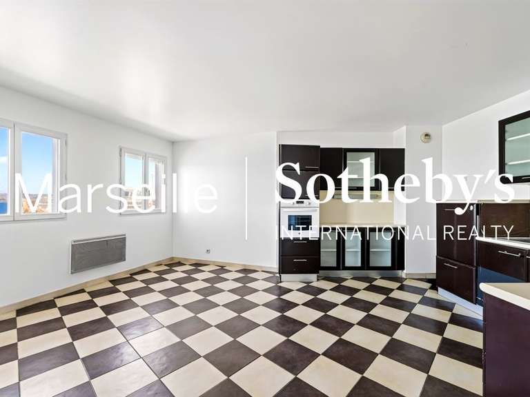 Appartement avec Vue sur mer Marseille 7e - 3 chambres - 115m²