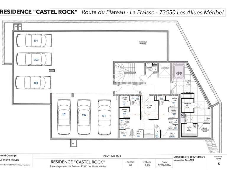 Appartement Meribel-les-allues - 4 chambres - 152m²
