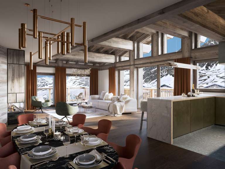 Appartement Val-d'Isère - 4 chambres - 164m²