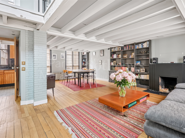 Appartement Paris 2e - 3 chambres - 123m²