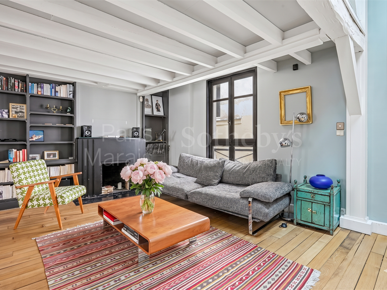 Appartement Paris 2e - 3 chambres - 123m²