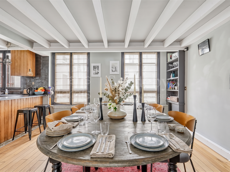 Appartement Paris 2e - 3 chambres - 123m²