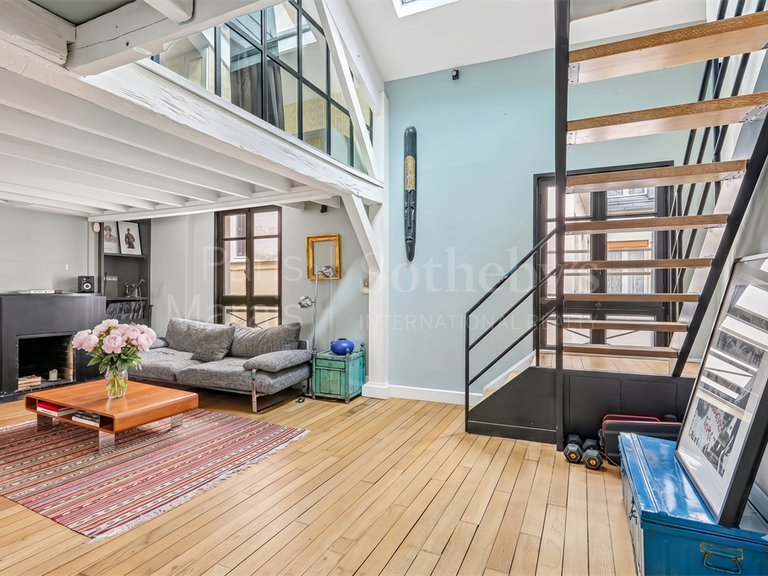 Appartement Paris 2e - 3 chambres - 123m²