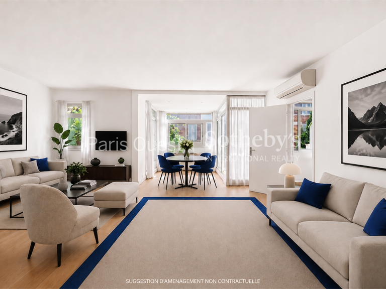 Appartement Paris 16e - 4 chambres - 146m²