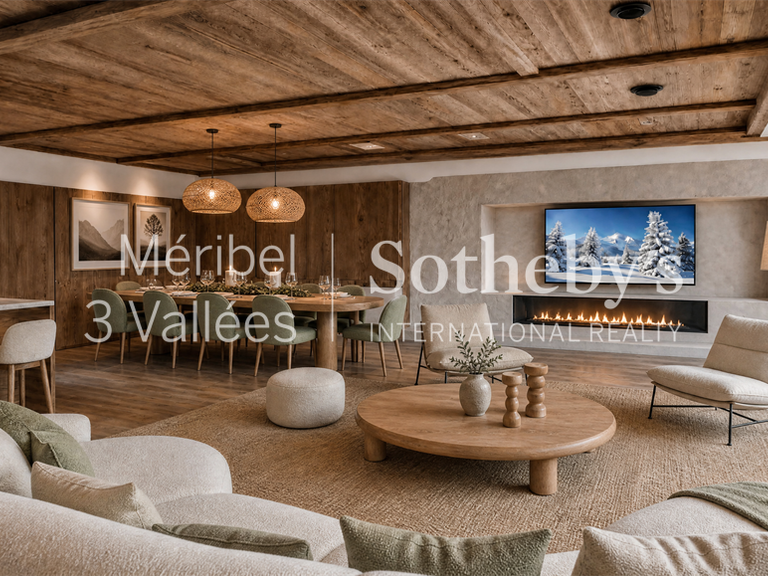 Appartement Meribel-les-allues - 4 chambres - 140m²