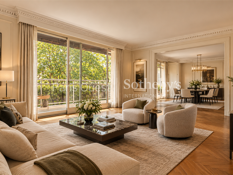 Appartement Paris 16e - 3 chambres - 178m²