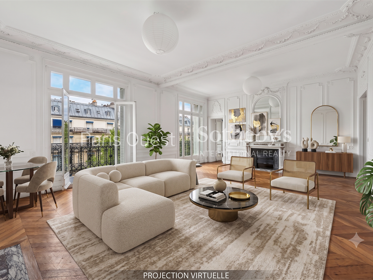 Appartement Paris 17e - 3 chambres - 195m²