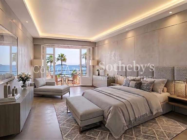 Appartement avec Vue sur mer Cannes - 3 chambres - 176m²