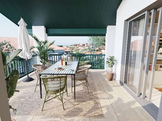 Appartement avec Vue sur mer Bidart - 3 chambres - 132m²