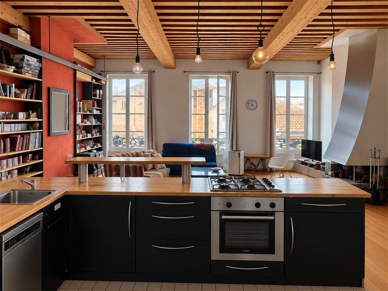 Appartement Lyon 1er - 2 chambres - 96m²