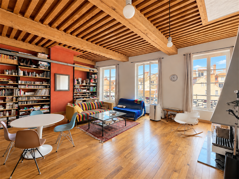 Appartement Lyon 1er - 2 chambres - 96m²