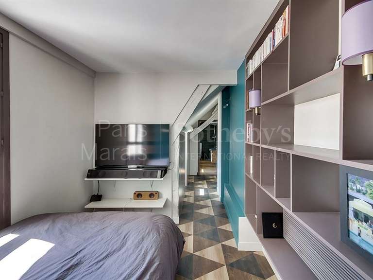 Appartement Paris 4e - 1 chambre - 72m²