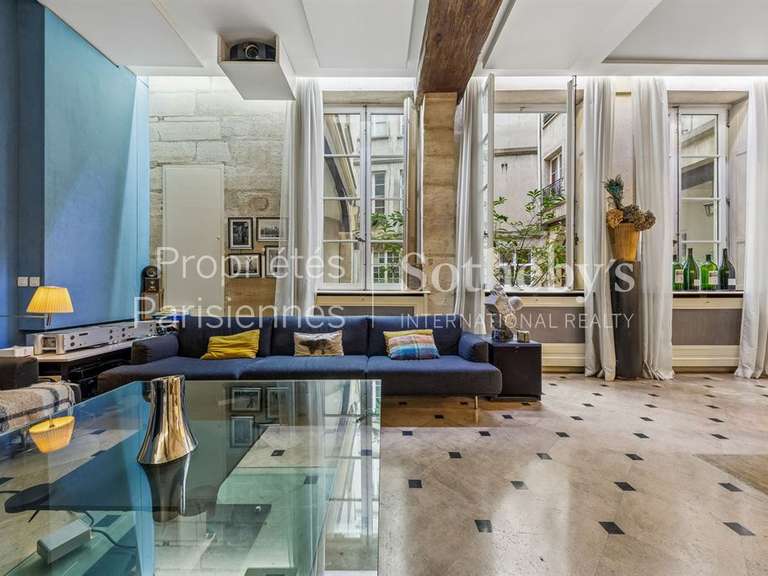 Appartement Paris 4e - 3 chambres - 176m²