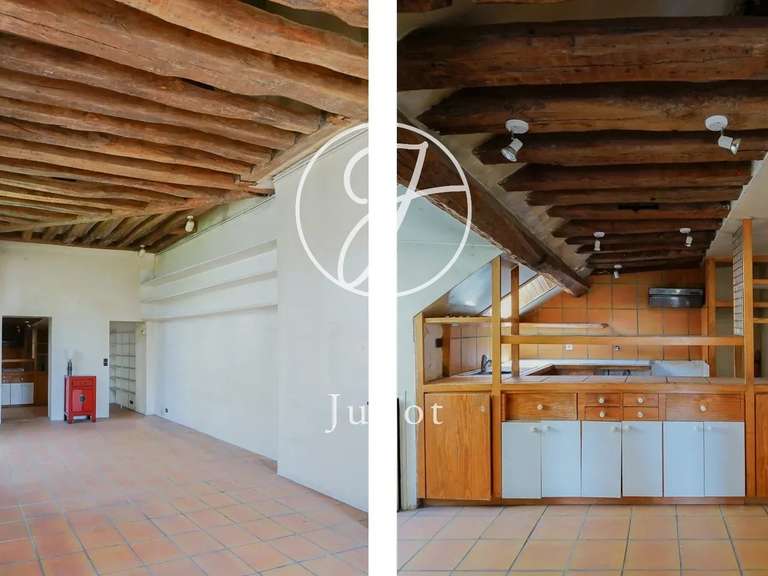 Appartement Paris 3e - 1 chambre - 75m²