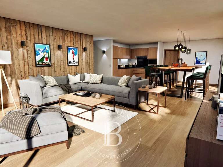 Apartment Les Houches - 3 bedrooms - 86m²