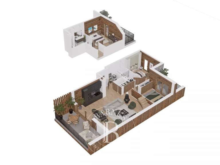 Appartement Les Houches - 3 chambres - 113m²