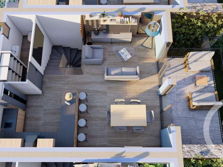 Appartement avec Vue sur mer Lumio - 2 chambres - 69m²
