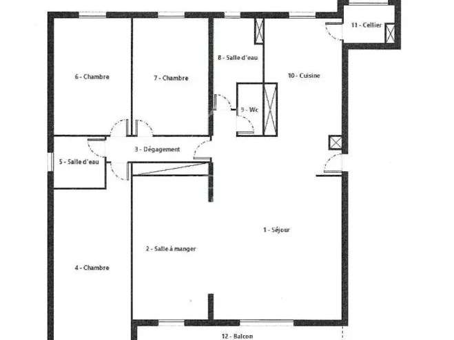 Apartment Beaulieu-sur-Mer - 3 bedrooms - 100m²