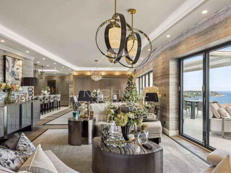 Appartement avec Vue sur mer Roquebrune-Cap-Martin - 3 chambres - 209m²