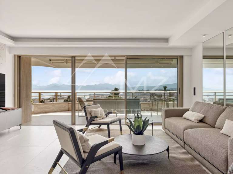 Appartement avec Vue sur mer Cannes - 3 chambres - 100m²