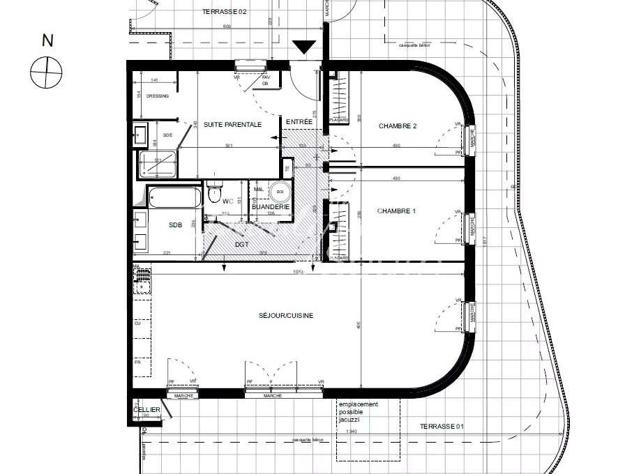 Appartement Villeneuve-de-la-Raho