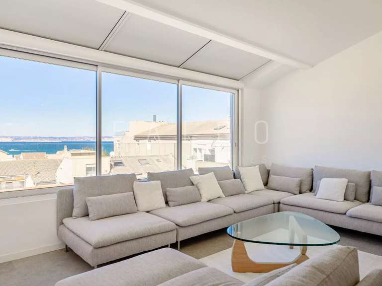 Appartement avec Vue sur mer Marseille 8e - 3 chambres - 130m²