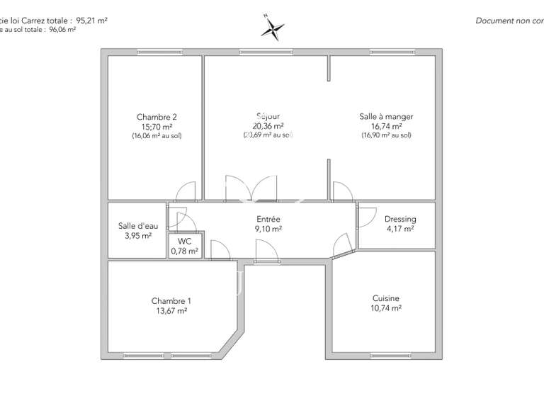 Apartment Paris 9e - 3 bedrooms - 95m²