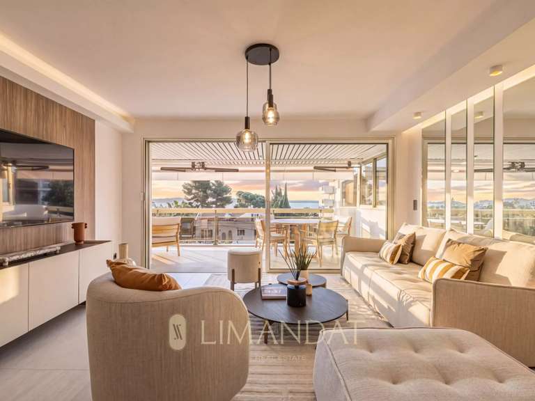 Apartment with Sea view Cannes - 3 bedrooms - 100m²