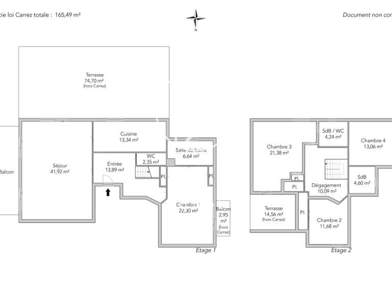 Apartment Courbevoie - 4 bedrooms - 165m²