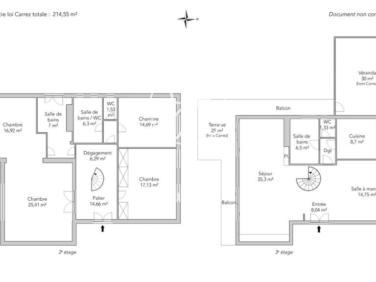 Apartment Boulogne-Billancourt - 5 bedrooms - 180m²
