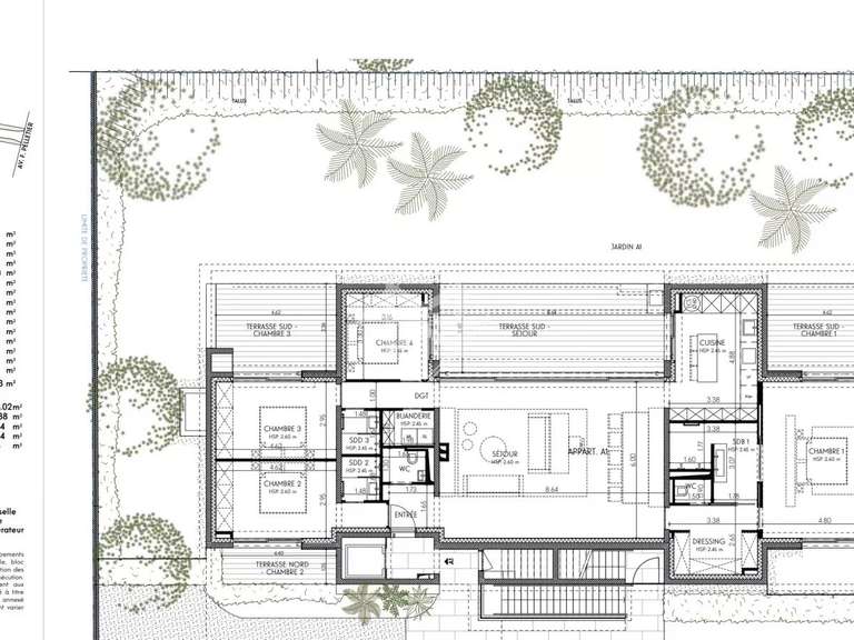 Appartement Saint-Tropez - 4 chambres - 170m²