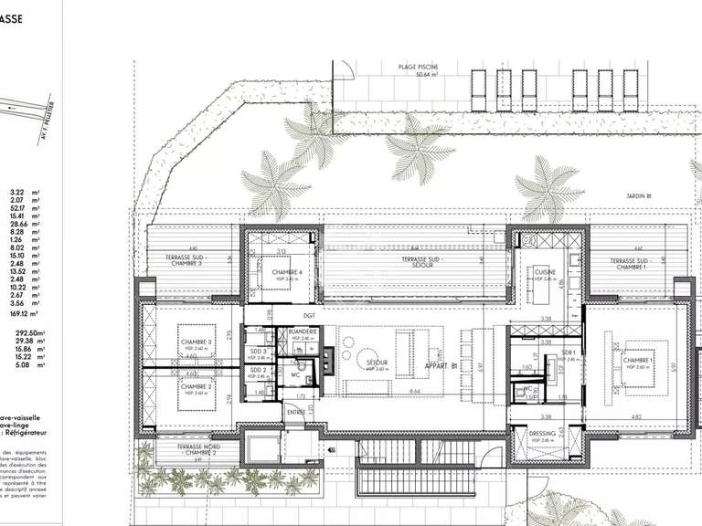 Appartement Saint-Tropez - 4 chambres - 170m²