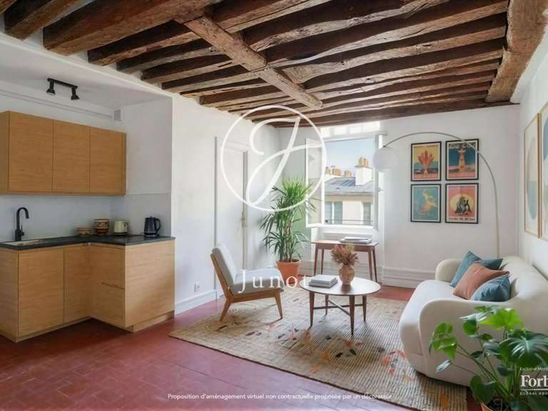 Appartement Paris 6e - 29m²