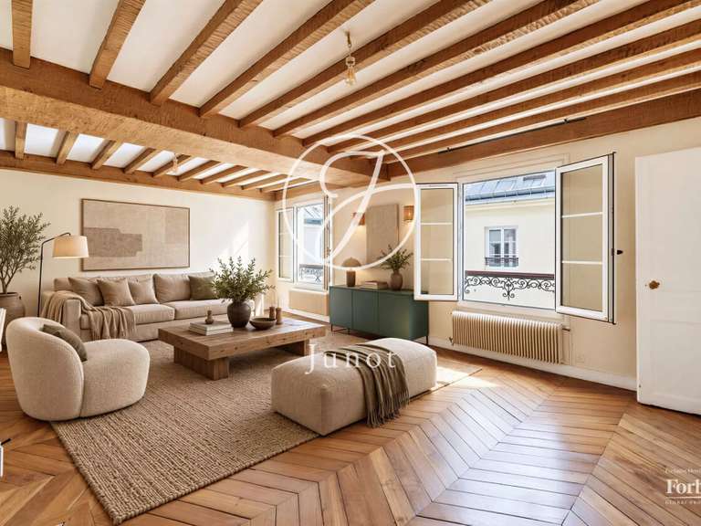 Appartement Paris 9e - 2 chambres - 67m²