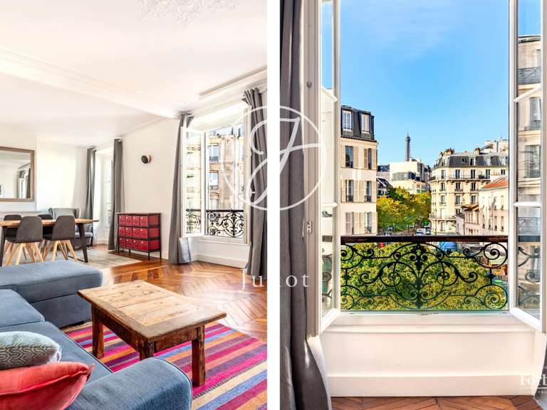 Appartement Paris 15e - 2 chambres - 65m²