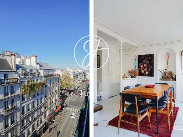 Appartement Paris 10e - 2 chambres - 115m²