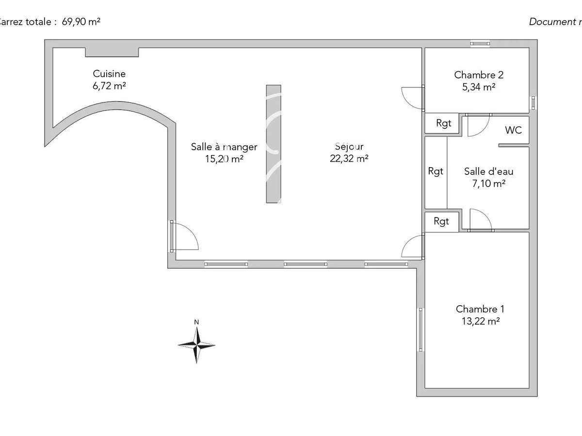 Appartement Paris 3e