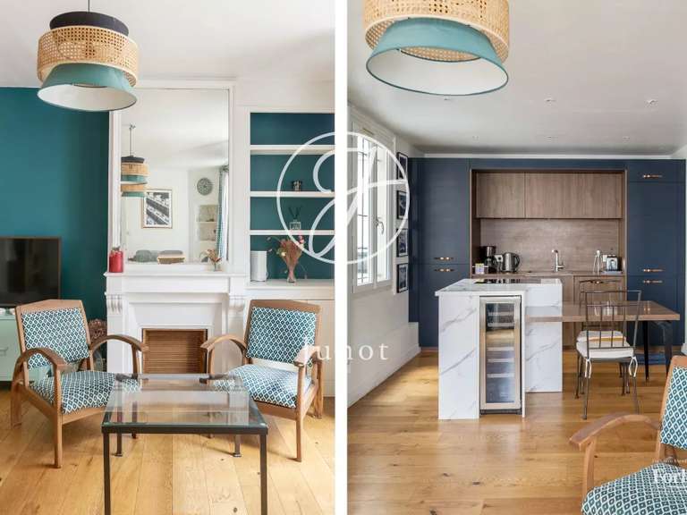 Appartement Paris 17e - 2 chambres - 83m²