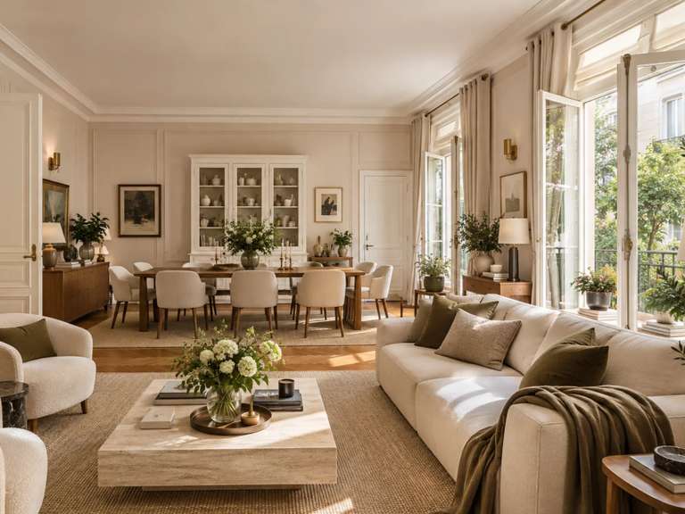 Appartement Paris 17e - 5 chambres - 231m²