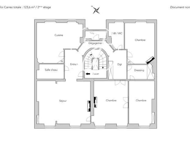 Apartment Paris 17e - 124m²