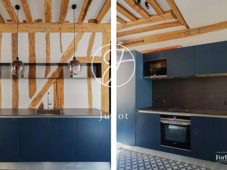 Appartement Paris 4e - 2 chambres - 75m²